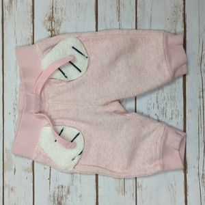 Baby Gap Pink Bunny Pants 3-6M